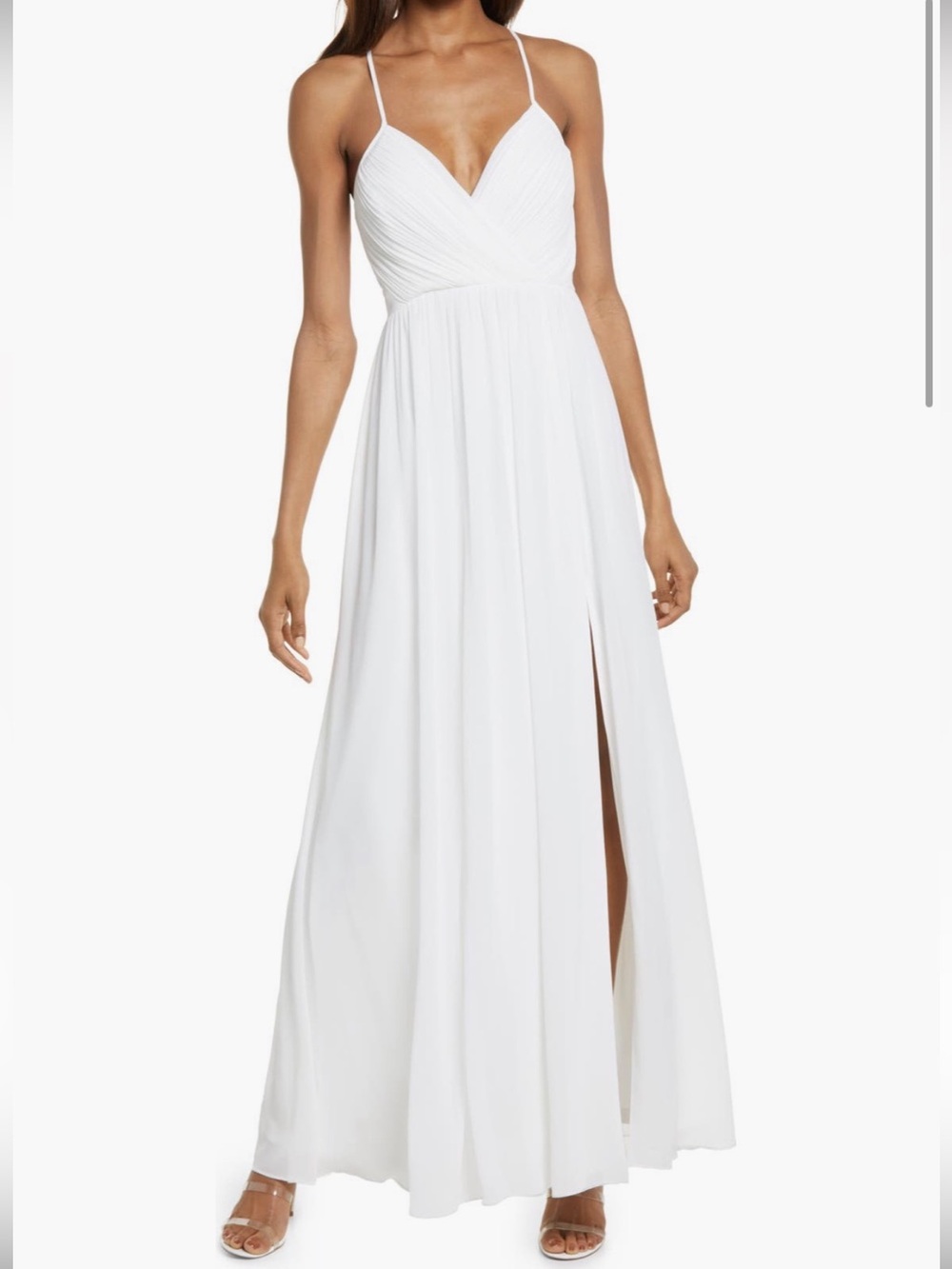 Lulus Undercover Lover Pleated Gown